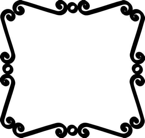 Fancy Border Frame Clipart Clipart Best