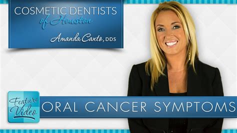 I think it's quite hard to see those changes in your body, says darcy. Oral Cancer Symptoms: How Do You Know if You Have Oral ...