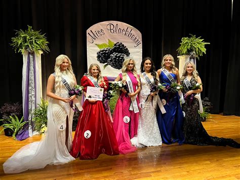 New Reigns Begin As Miss Blackberry Queens Are Crowned The Clanton