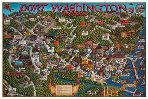 Port Washington Wisconsin Map Or Atlas Wisconsin Historical Society