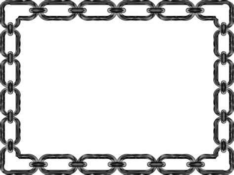 Chains Png Picture Frame Chain Frame Chain Frame Png Transparent Png