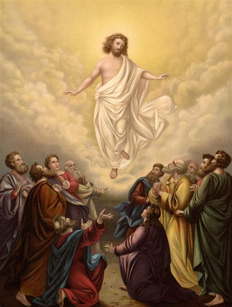 Ascension Of Christ By Heinrich Jenny Buy Fine Art Print