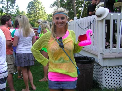 80s Pool Party Costume And My First Half Marathon Sarah Fit