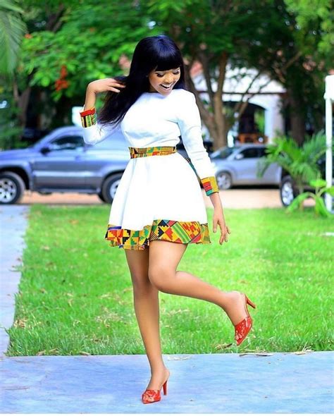 Beautiful Short African Print Dresses Short African Dresses African Dress Aso Ebi Short