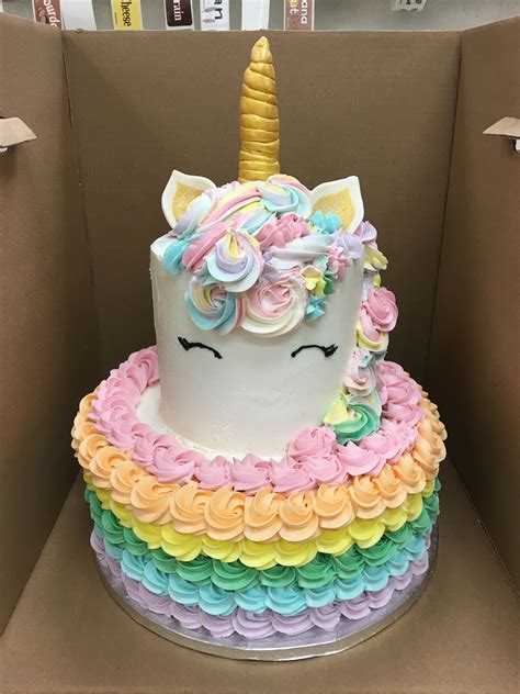 Rainbow Unicorn Cake Cakes Pinterest Rainbow Unicorn Unicorns
