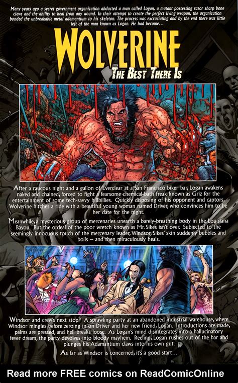 Read Online Wolverine The Best There Is Comic Issue 2