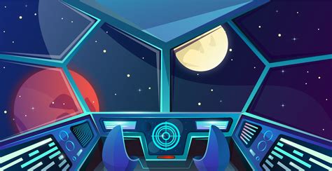 Spaceship Inside Vector Art Icons And Graphics For Free Download