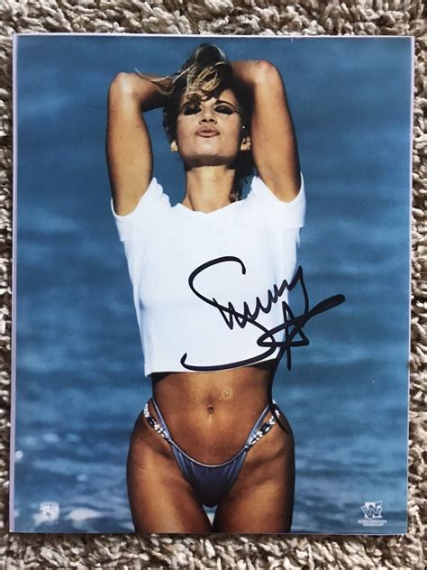 Tammy Lynn Sytch Sunny Autograph 8x10 Signed Photo W Coa Wwf Wwe Ecw Wcw Hof Ebay