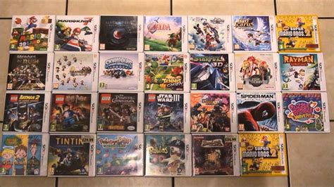 My Current Nintendo 3ds Game Collection Top Games That I Own Youtube