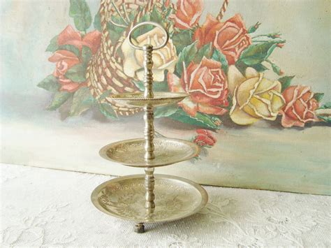 Vintage French Candy Stand With Three Tiers For Confectionery Etsy Uk French Vintage Candy