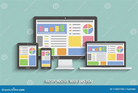 Responsive Web Design Web Design Technology Devices Laptop Desktop