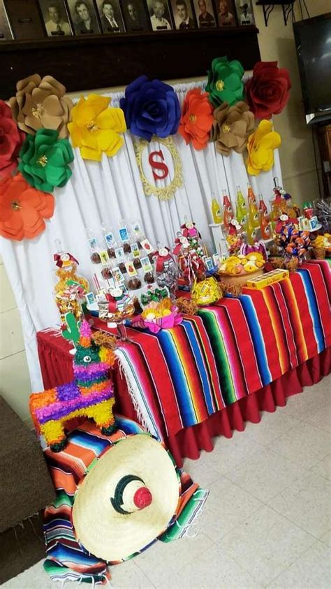 Fiesta Mexican Quinceañera Party Ideas Photo 1 Of 15 Mexican Birthday Parties Fiesta