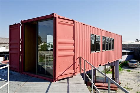 Dx Arquitectos Recycled Shipping Containers Offices In