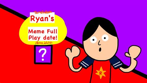 Homemade Intros Ryans Mystery Playdate Youtube