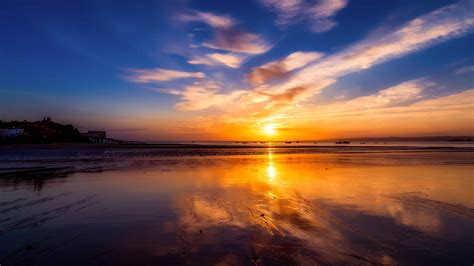 Free Picture Water Sea Sunrise Beach Dusk Dawn Sand Sky