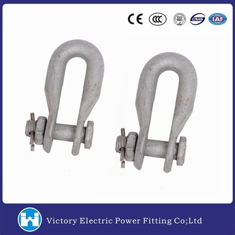 Hot Dip Galvanized Anchor Shackle For Pole Line Hardware Arnoldcable