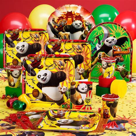 Movie Party Supplies Panda Party Kung Fu Panda