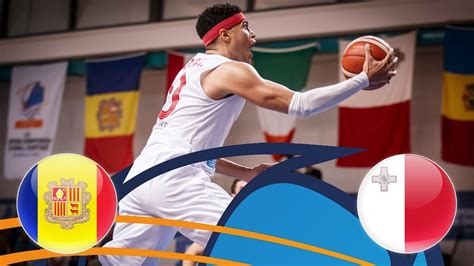 Andorra V Malta Full Game FIBA European Championship For Small