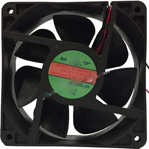 12v Dc 120x120x38mm Axial Radiator Fan 210m3h Dual Ball Bearing Middle Speed Buy At The Price