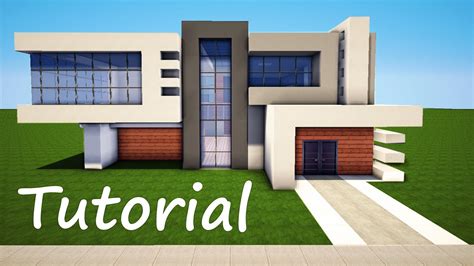 The house has an absolutely perfect design, it is good both inside and outside! Minecraft: How to Build a Modern House - Best Mansion 2... | Doovi