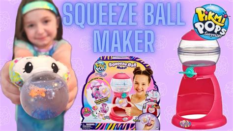 Pikmi Pops Bubble Drops Squeeze Ball Maker Unboxing And Tutorial Youtube