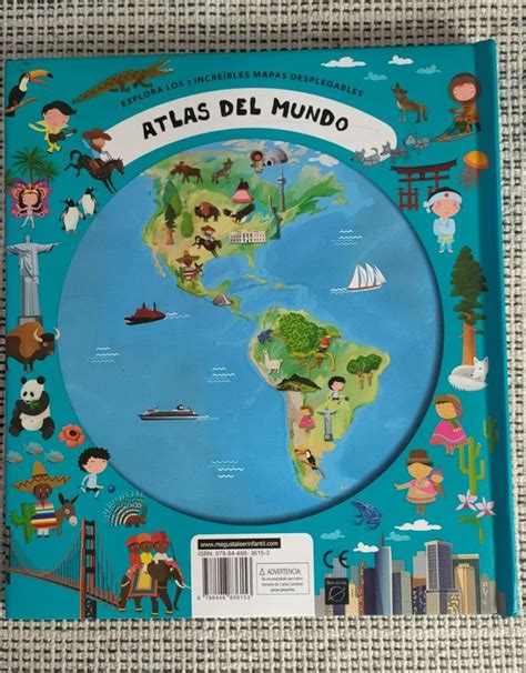 Atlas Del Mundo Con Mapas Desplegables De Segunda Mano Por 10 Eur En