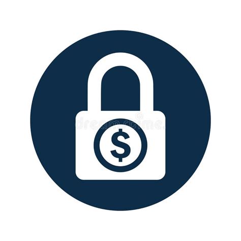 Money Security Icon Secure Payment Stock Vector Illustration Of