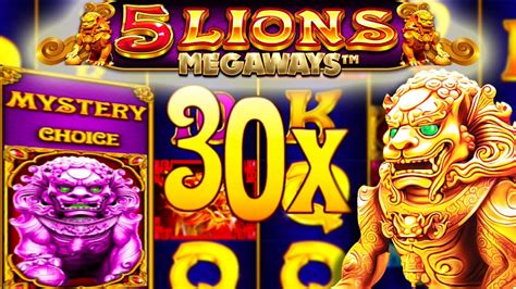 5 Lions Megaways 🦁 Slot Big Bonus Buys And Mystery Free Spins Can