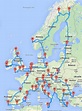 This map shows the optimal road trip across Europe - Business Insider