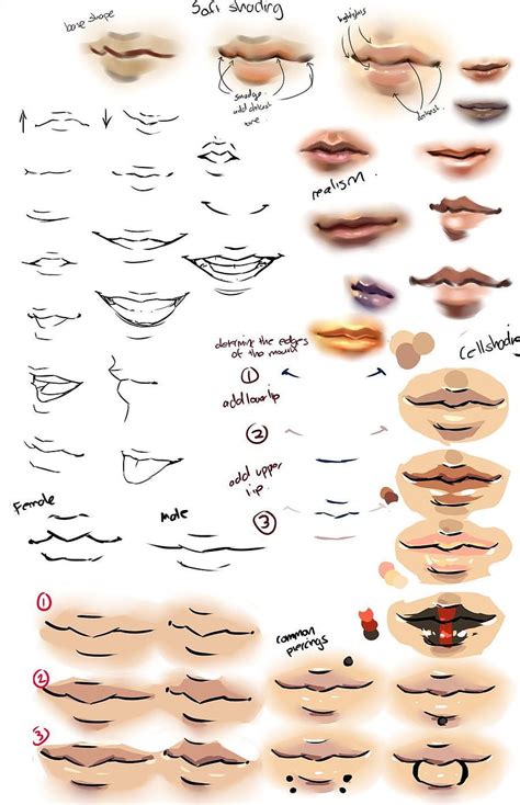 Aggregate More Than 61 Anime Lips Sketch Super Hot Vn