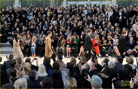 Full Sized Photo Of Gabriella Wilde Burberry Front Row Douglas Booth