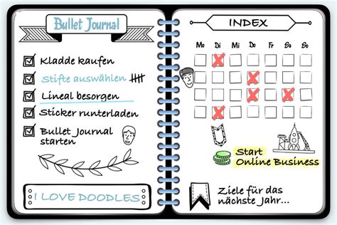 Bullet journals erobern unsere welt. Bullet Journal: Ideen + Anleitung für kreative Notizbücher