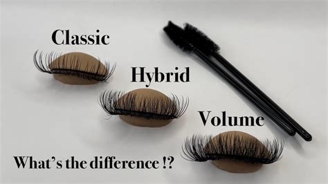 Classic Hybrid And Volume Lash Extensions Whats The Difference How