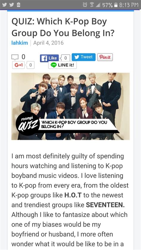 Which Kpop Group Do You Belong Choijiah Kpop Vingle Interest Network