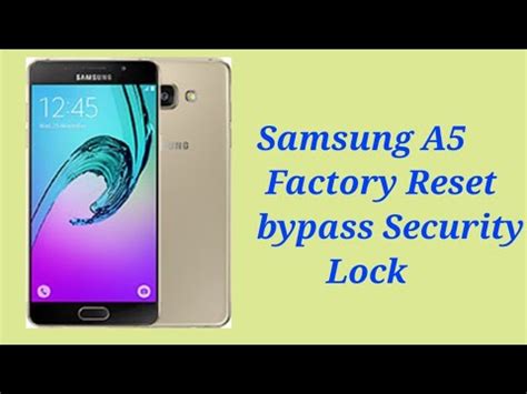 Toggle lock home screen layout off/on. SAMSUNG A5 (6) 2016 REMOVE LOCK SCREEN - YouTube