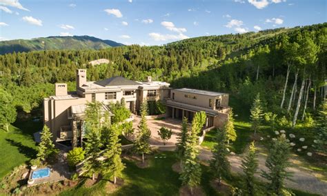 2475 Million Contemporary Mountaintop Mansion In Aspen Co Homes Of