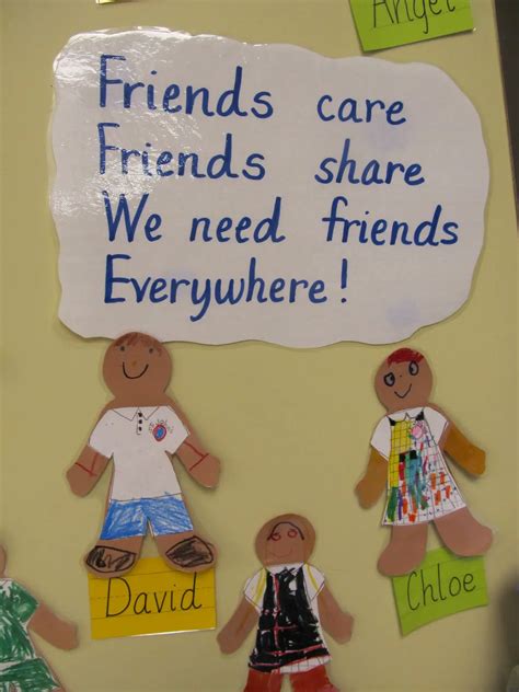 Preschool Friendship Poems