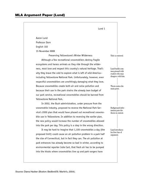 Mla Format Essay Template Original Best S Of Essay Format Examples