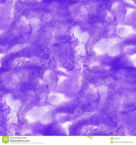 Watercolor Purple Background Seamless Texture Stock