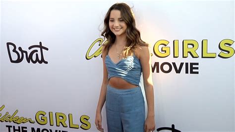 The movie is a 2018 film based on the brat show chicken girls. Annie LeBlanc "Chicken Girls: The Movie" Premiere Red ...