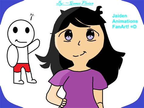 I feel like i need to give a quick shoutout to jaidenanimations because she's honestly one of my favorite. Jaiden Animations FanArt by gamervivian on DeviantArt