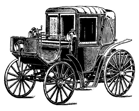 Free Vintage Clip Art Images Vintage Cars And Coaches