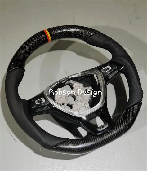 Volkswagen Golf Carbon Fiber Steering Wheel Robson Design Carbon