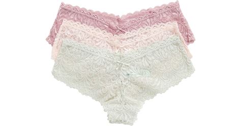 Honeydew Intimates Assorted 3 Pack Lace Hipster Panties In Fashion 5 At