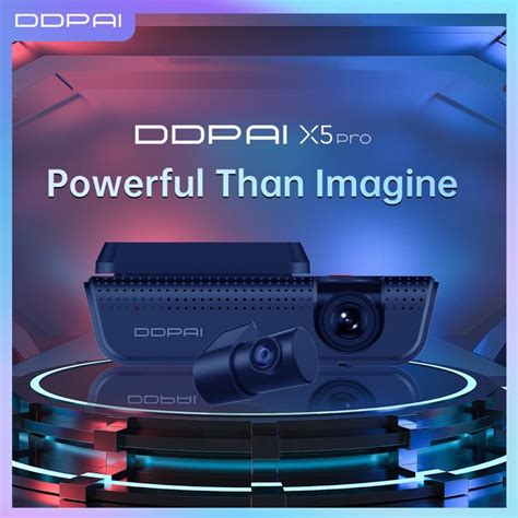 DDPAI X5 Pro 4K Dash Cam Dual Car Camera Recorder 2022 Shopee Malaysia