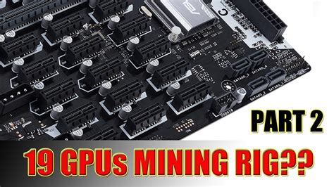 Mining rigs sound complex and tricky the first time, but it helps when a pro dumbs things down for you. Attempting to build a 19 GPU ETHEREUM CRYPTOCURRENCY ...