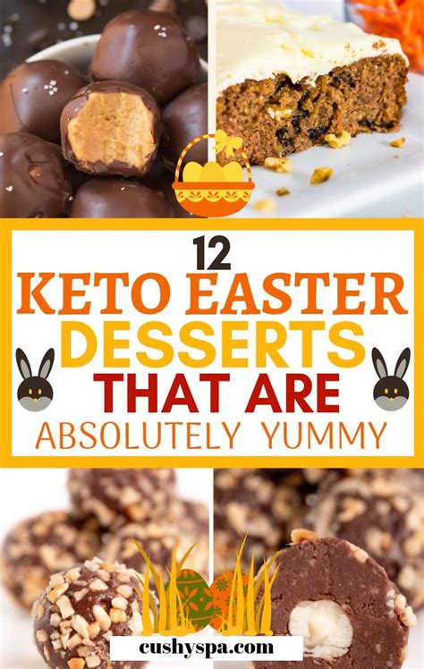Celebrate the easter holidays in style with one of our impressive cakes. 12 Keto Easter Desserts Your Family Will Love - Cushy Spa