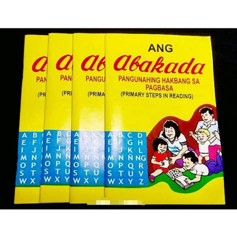 Booklet Ang Abakada Pangunahing Hakbang Sa Pagbasa Shopee Philippines
