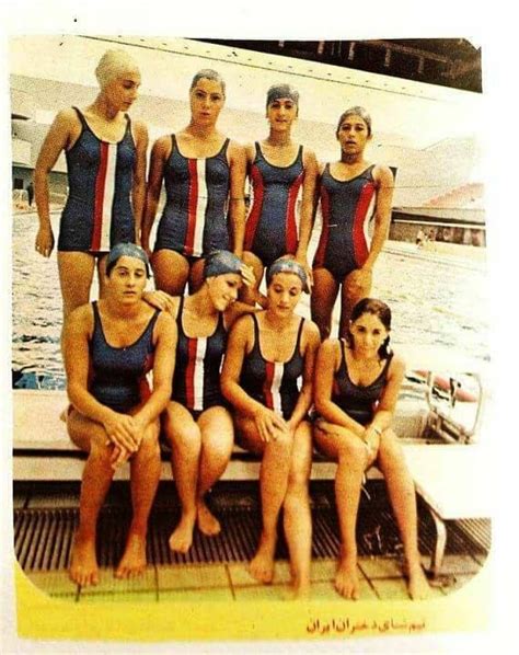 ۳ تصویر از تیم ملی شنای دخترن ایران در بازی‌های آسیایی ۱۹۷۴ تهران