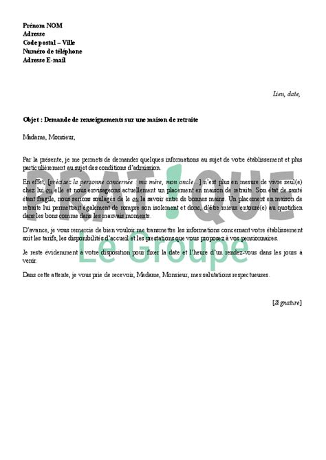 Application Letter Sample Modele De Lettre De Demande En Retraite 79300